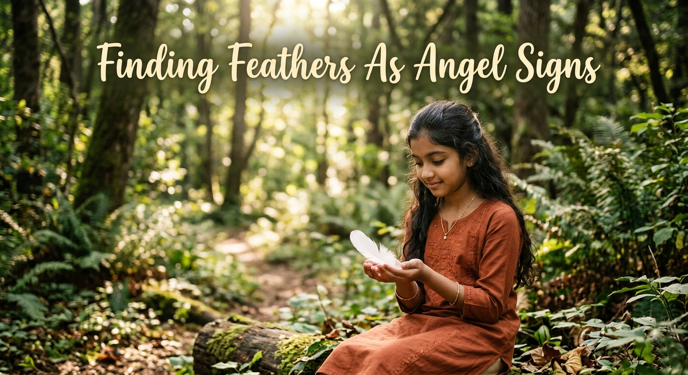 Finding feathers as angel signs