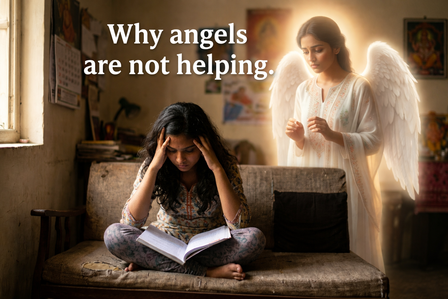 why angels are not helping