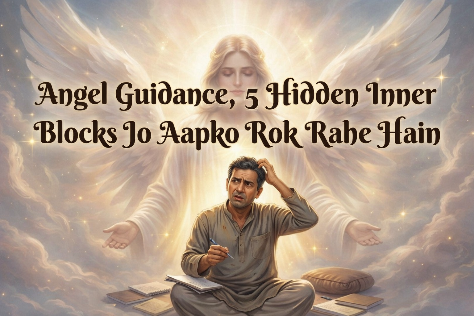 Angel's guidance and inner struggles