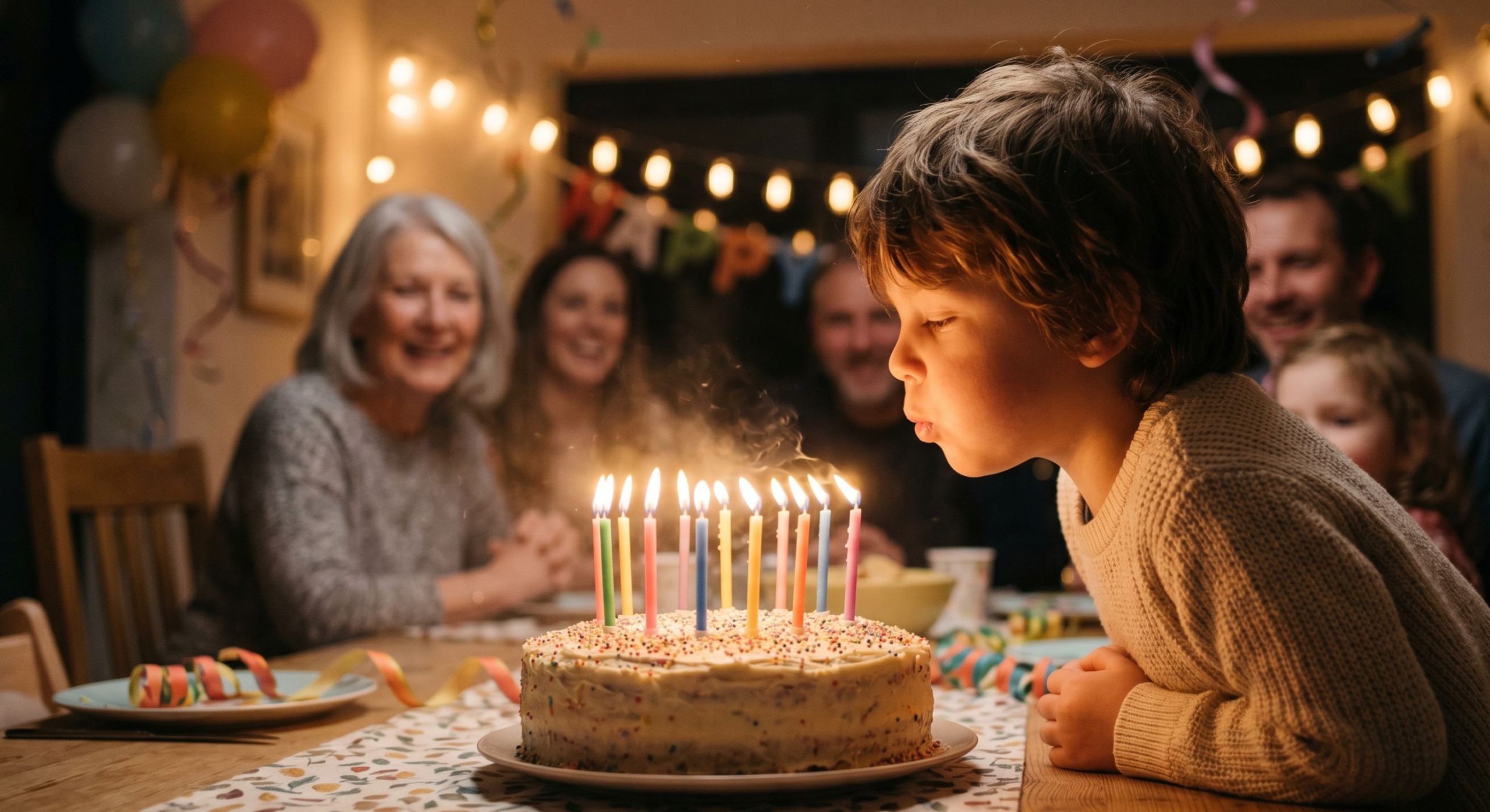 wishing vs manifestation (2) child making a wish on birthday candles - wishful thinking