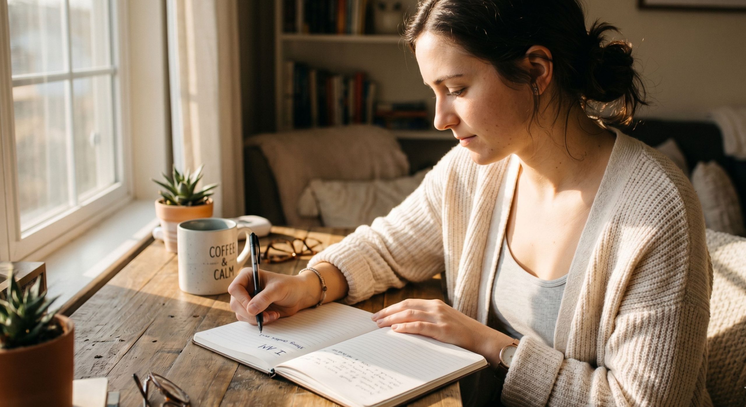 wishing vs manifestation (3) manifestation journaling with I am affirmations