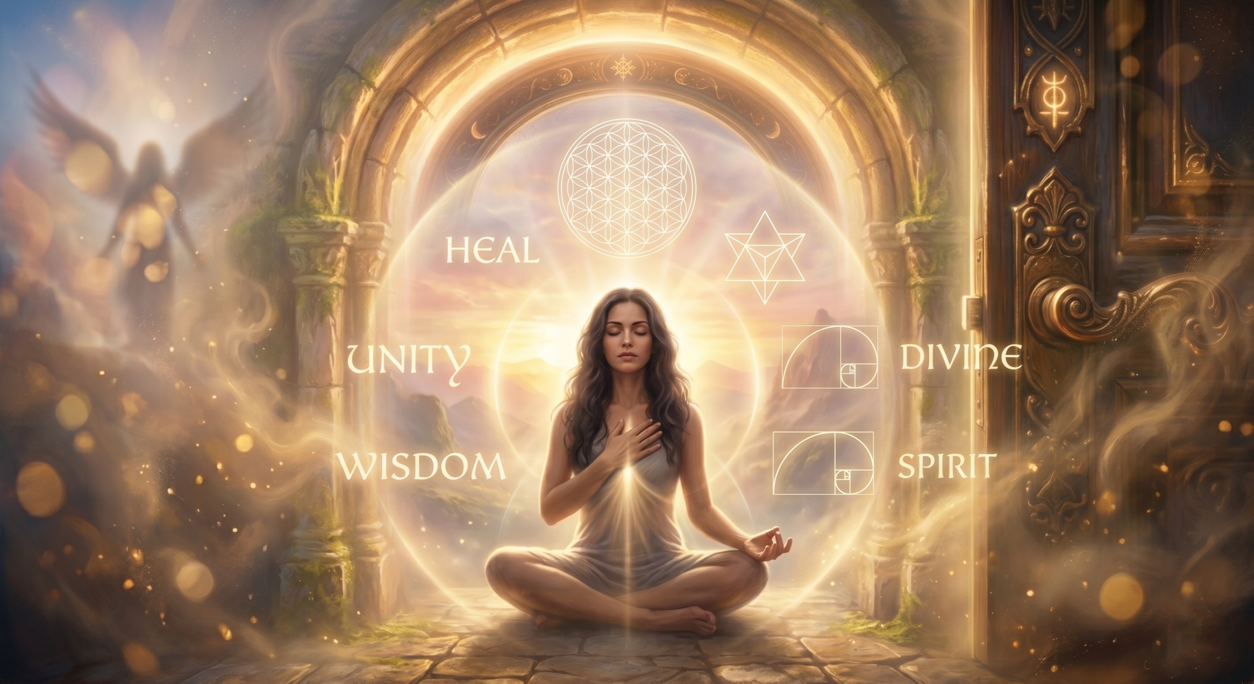 Angel-Powered Affirmations Self-Worth Opens the Door to Angel Guidance