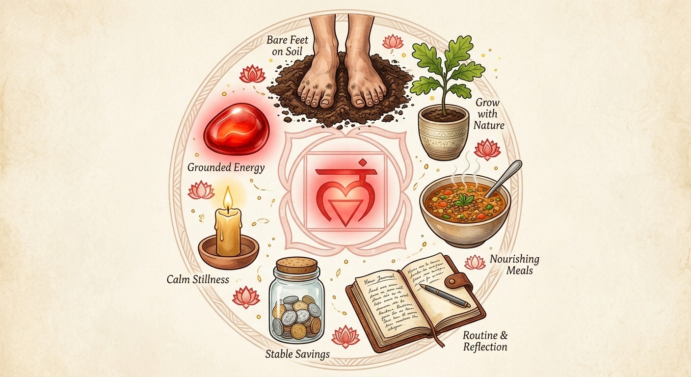 7 Simple Ways to Heal Your Root Chakra Seven simple practices for healing the root chakra