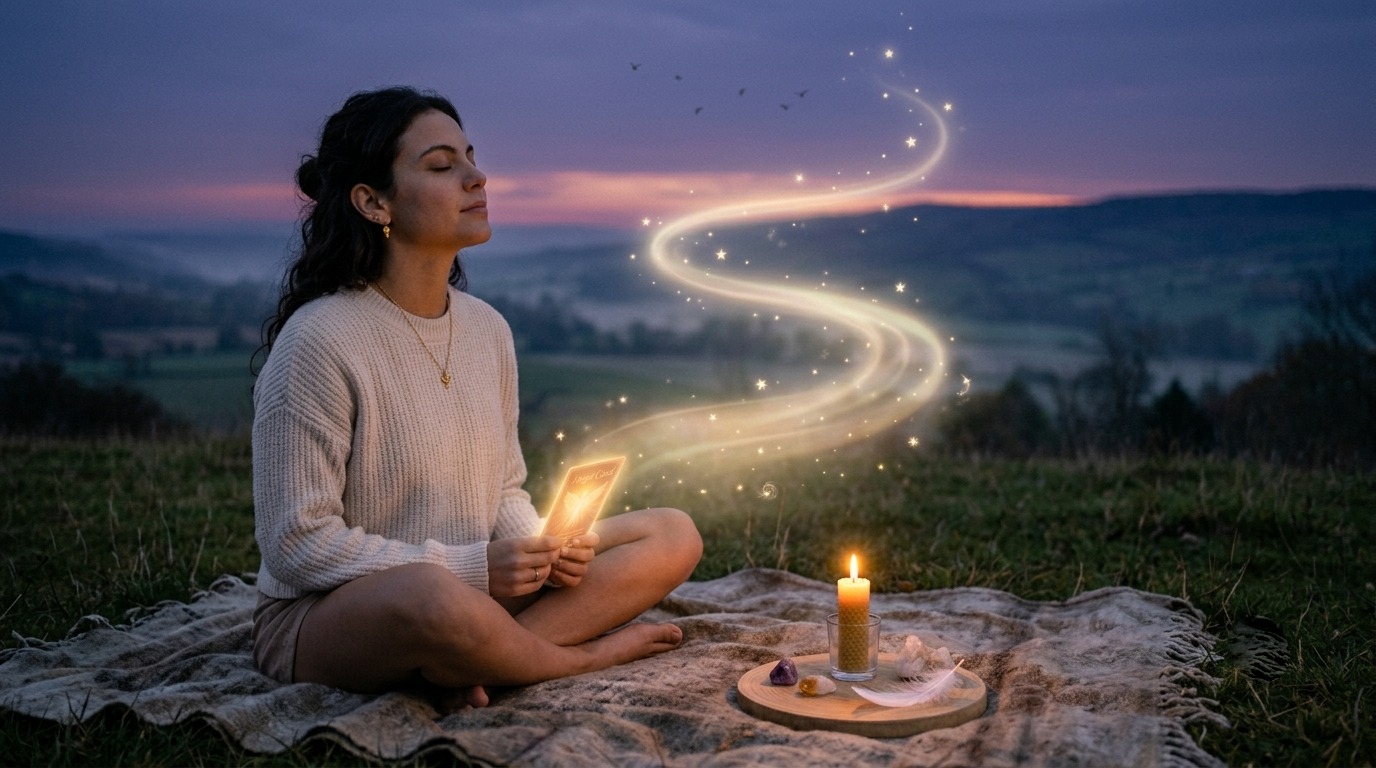 Start Your Own Angel Card Reading Today Beginning an angel card reading with an open heart