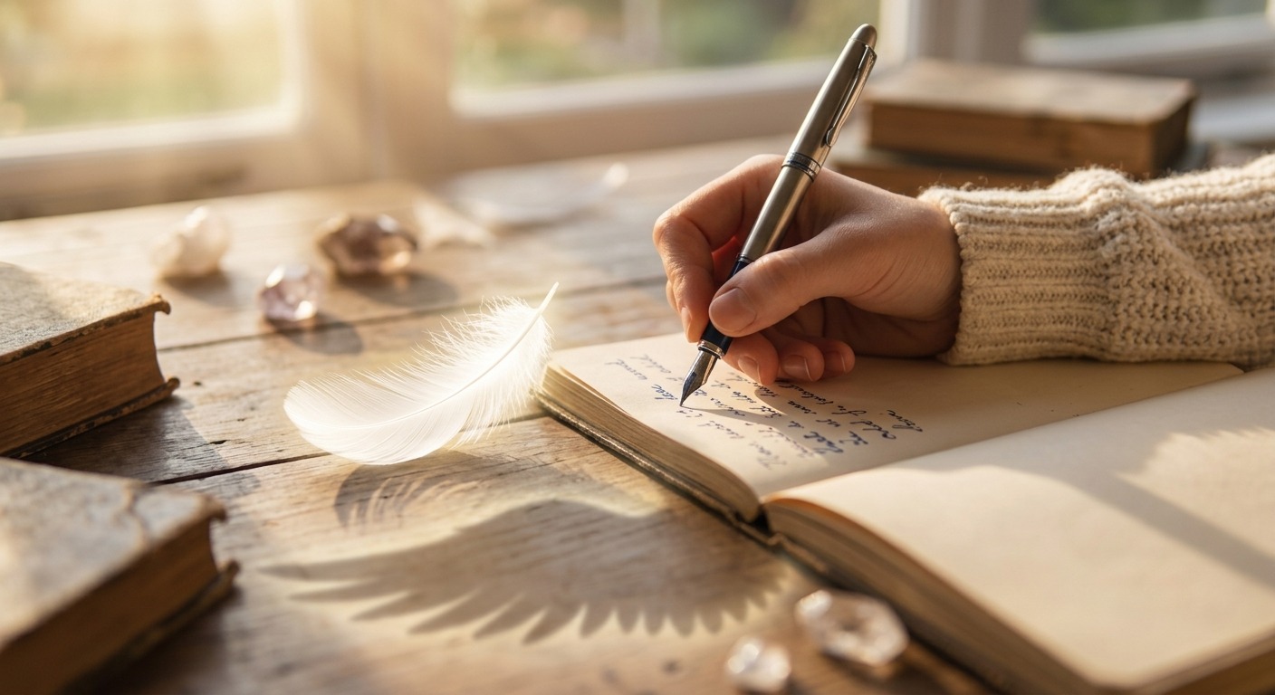 What Is the Angel Writing Technique Writing wishes as if already fulfilled